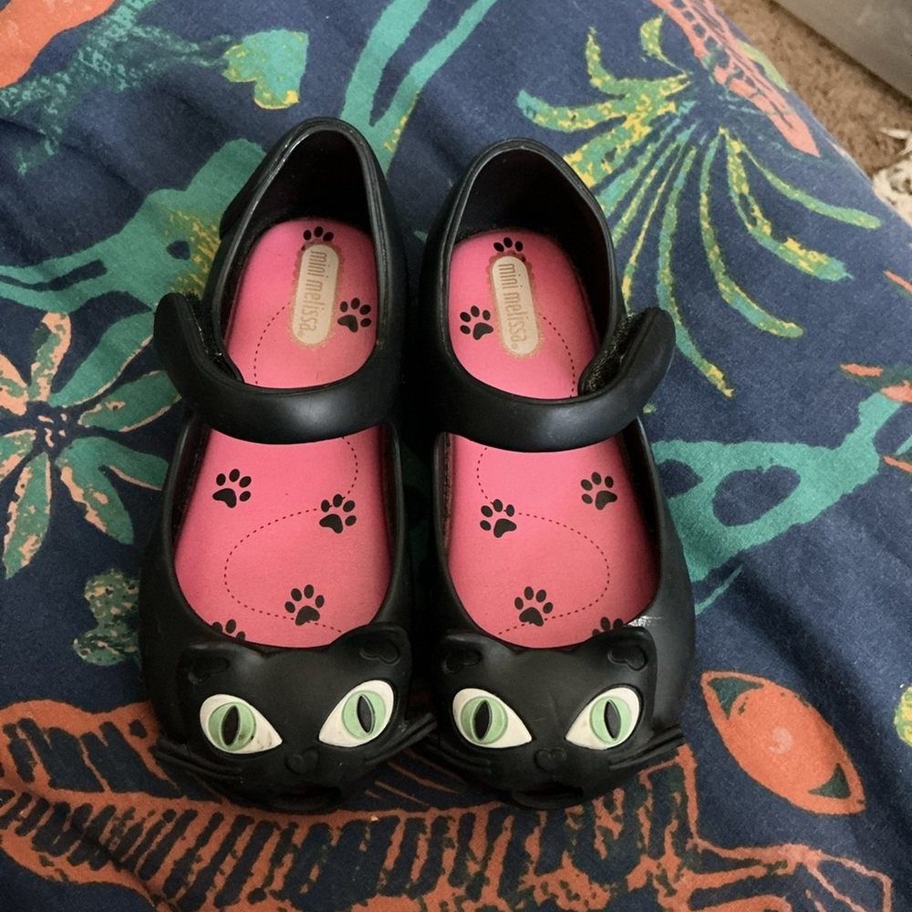 Mini Melissa Black Cat Mary Jane’s